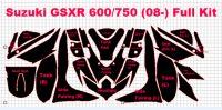 Suzuki GSXR 600-750 (08-)  Full Kit