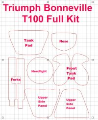 Triumph Bonneville T 100 Full Kit