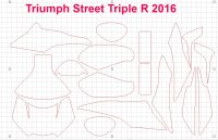 Cleararmour Paint Protection Film for Triumph Speed Triple R 2016